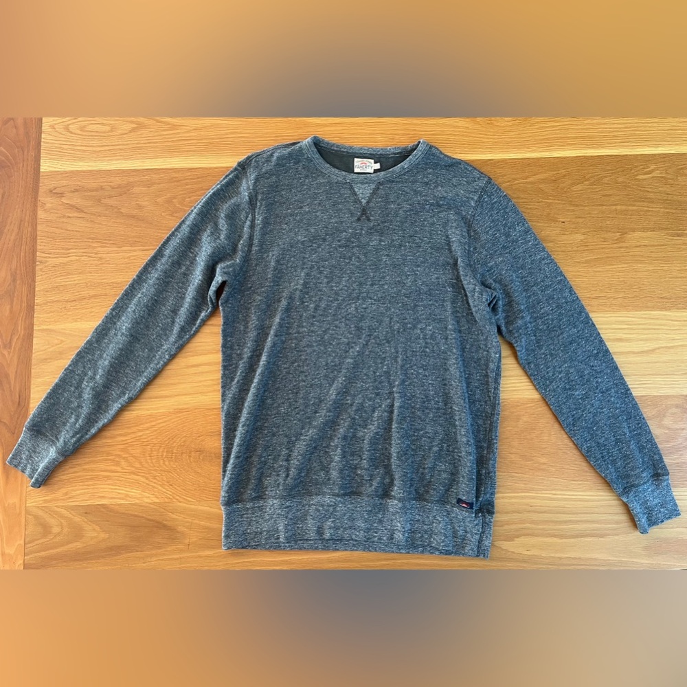 Faherty gray pullover